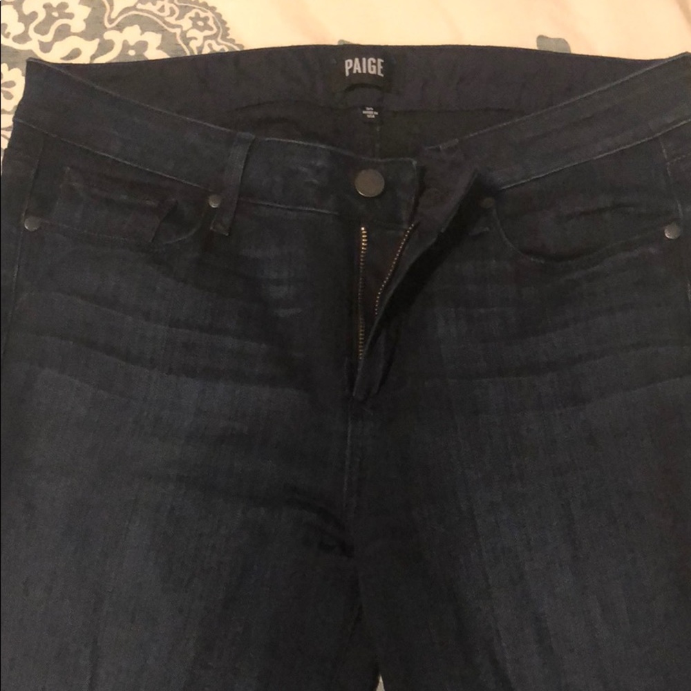 Paige Skyline Skinny Jeans * size 30 * dark wash